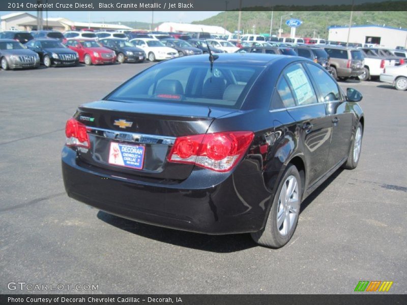 Black Granite Metallic / Jet Black 2014 Chevrolet Cruze Diesel