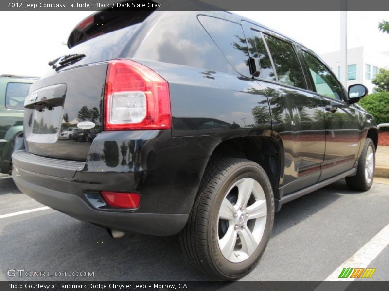 Black / Dark Slate Gray 2012 Jeep Compass Latitude