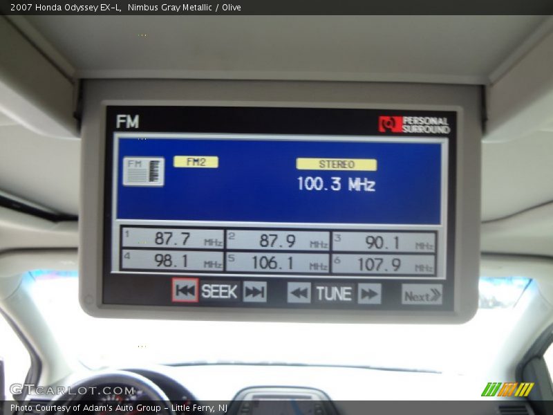 Nimbus Gray Metallic / Olive 2007 Honda Odyssey EX-L