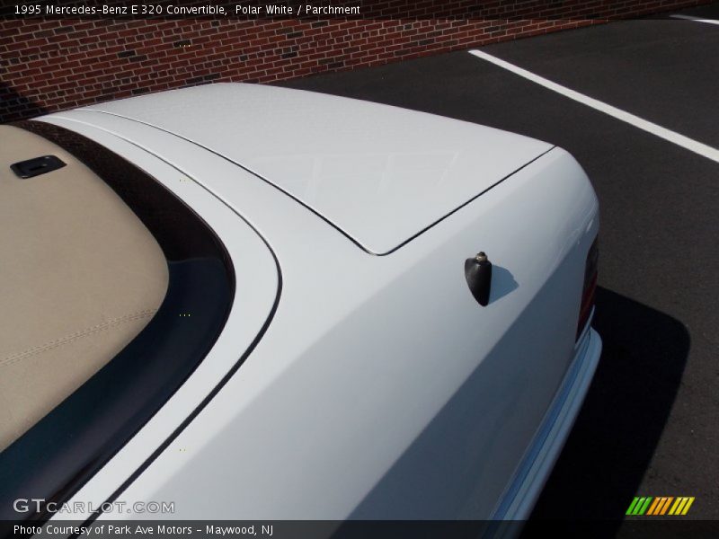 Polar White / Parchment 1995 Mercedes-Benz E 320 Convertible