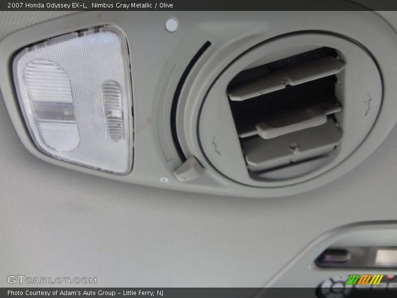 Nimbus Gray Metallic / Olive 2007 Honda Odyssey EX-L
