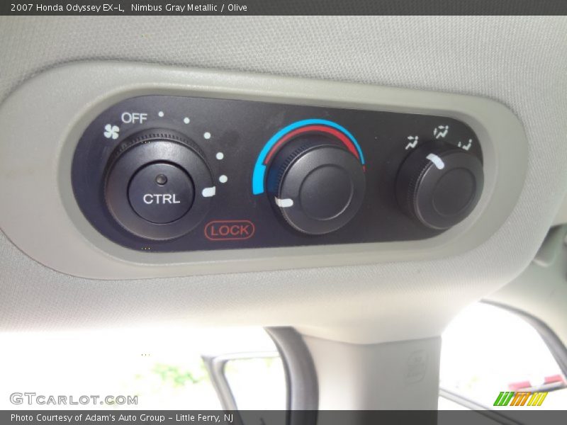 Nimbus Gray Metallic / Olive 2007 Honda Odyssey EX-L
