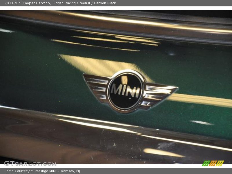 British Racing Green II / Carbon Black 2011 Mini Cooper Hardtop