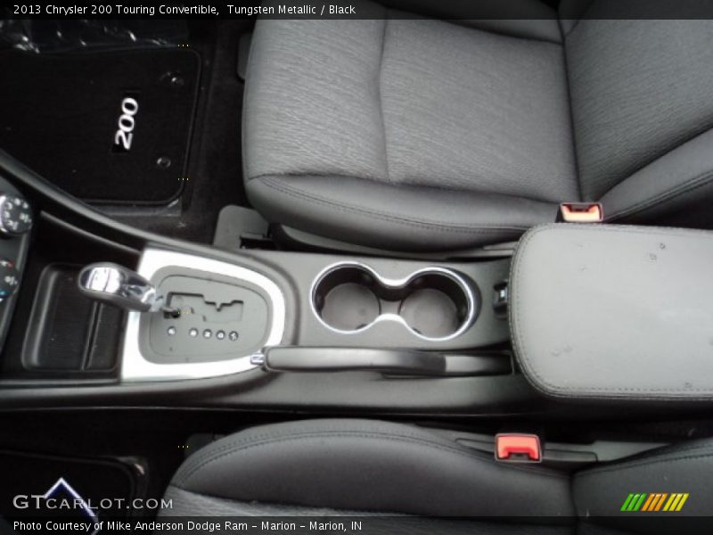 Tungsten Metallic / Black 2013 Chrysler 200 Touring Convertible