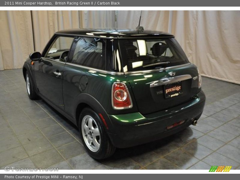 British Racing Green II / Carbon Black 2011 Mini Cooper Hardtop