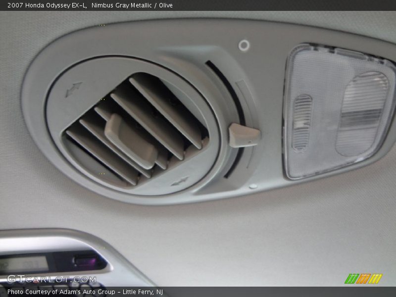 Nimbus Gray Metallic / Olive 2007 Honda Odyssey EX-L