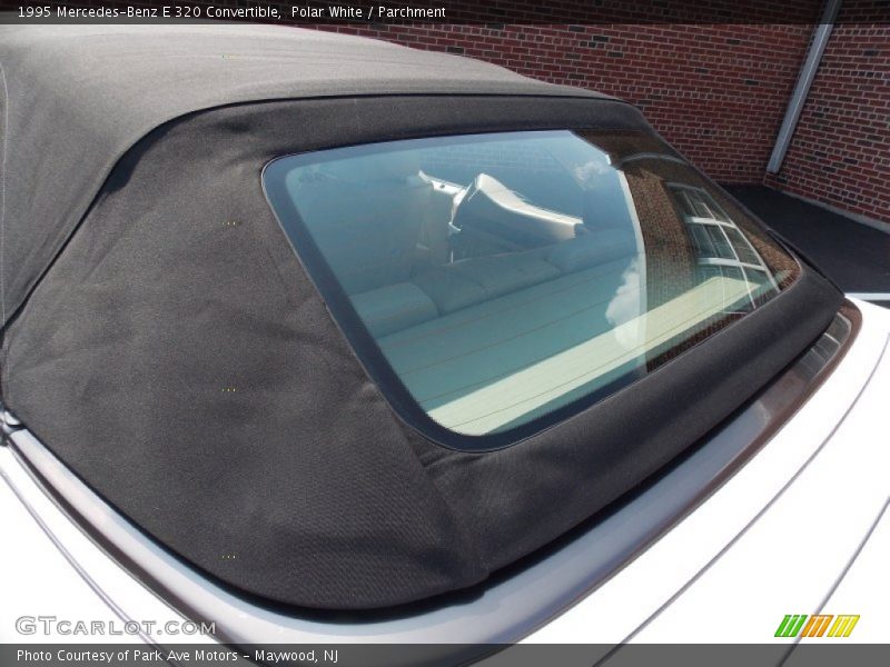 Polar White / Parchment 1995 Mercedes-Benz E 320 Convertible