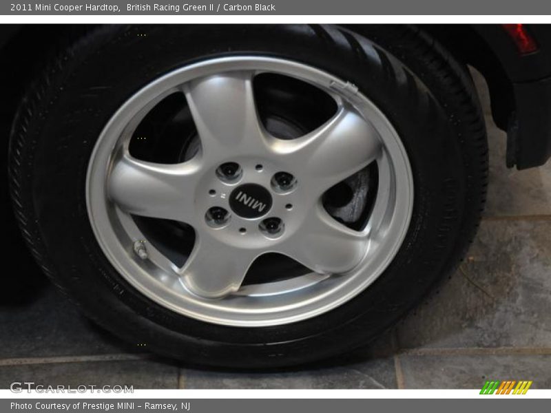 British Racing Green II / Carbon Black 2011 Mini Cooper Hardtop