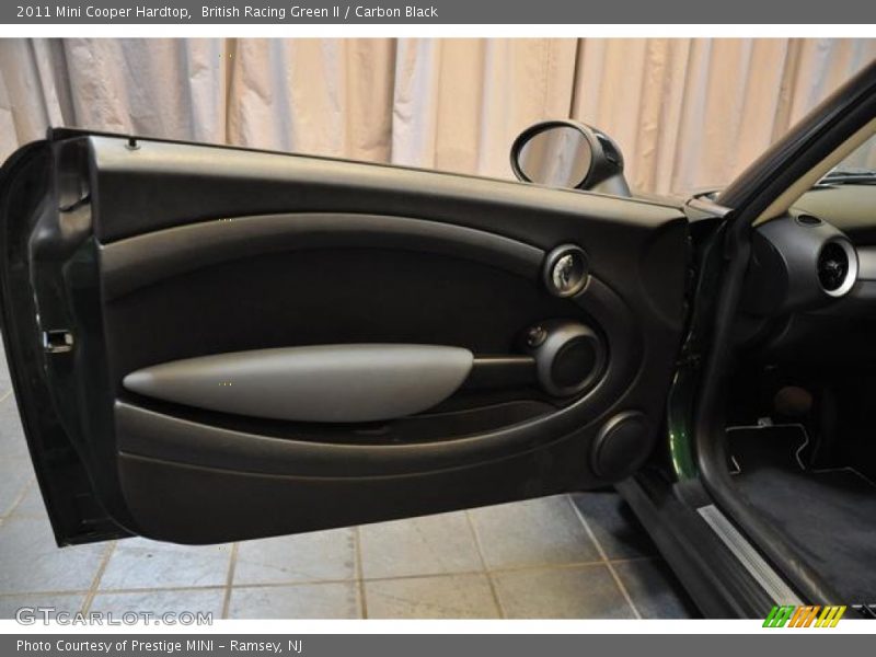 British Racing Green II / Carbon Black 2011 Mini Cooper Hardtop