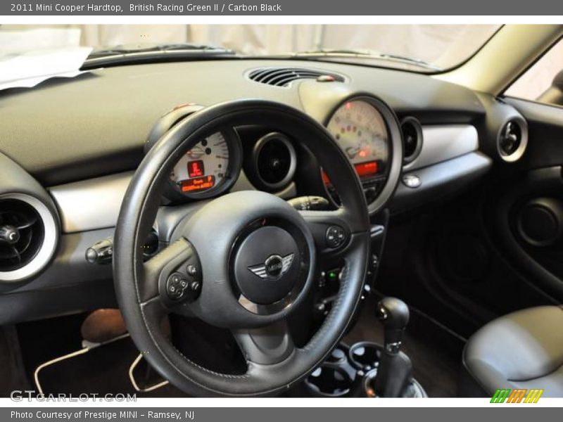 British Racing Green II / Carbon Black 2011 Mini Cooper Hardtop