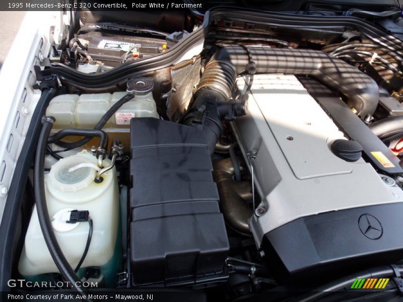 Polar White / Parchment 1995 Mercedes-Benz E 320 Convertible