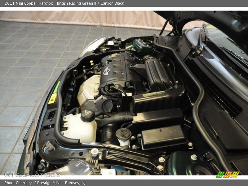 British Racing Green II / Carbon Black 2011 Mini Cooper Hardtop