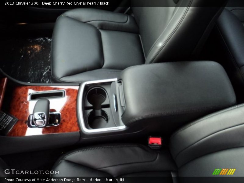 Deep Cherry Red Crystal Pearl / Black 2013 Chrysler 300