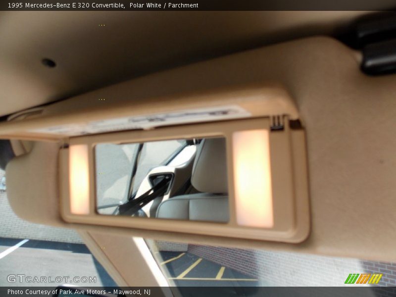 Polar White / Parchment 1995 Mercedes-Benz E 320 Convertible