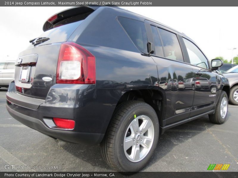 Maximum Steel Metallic / Dark Slate Gray/Light Pebble 2014 Jeep Compass Latitude