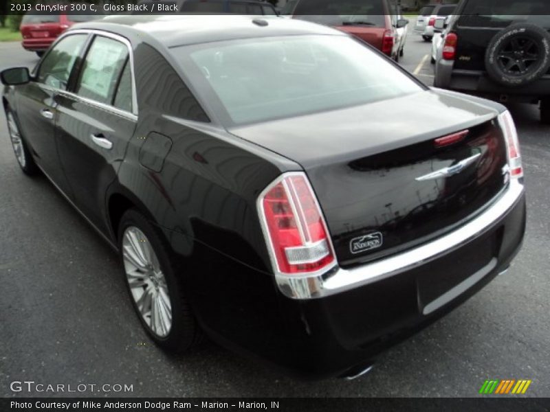 Gloss Black / Black 2013 Chrysler 300 C
