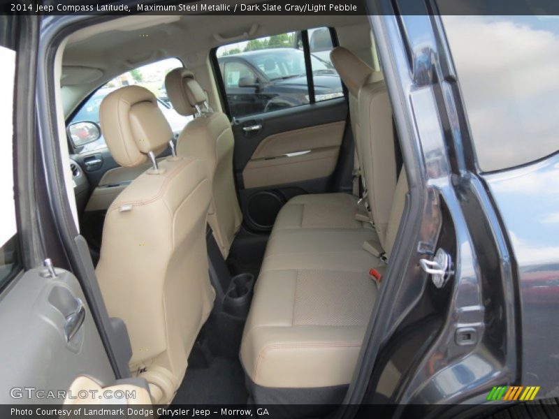 Maximum Steel Metallic / Dark Slate Gray/Light Pebble 2014 Jeep Compass Latitude