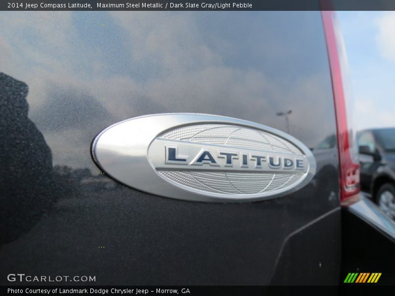 Maximum Steel Metallic / Dark Slate Gray/Light Pebble 2014 Jeep Compass Latitude