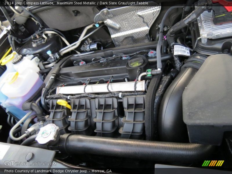 Maximum Steel Metallic / Dark Slate Gray/Light Pebble 2014 Jeep Compass Latitude