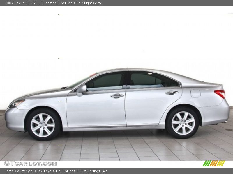 Tungsten Silver Metallic / Light Gray 2007 Lexus ES 350