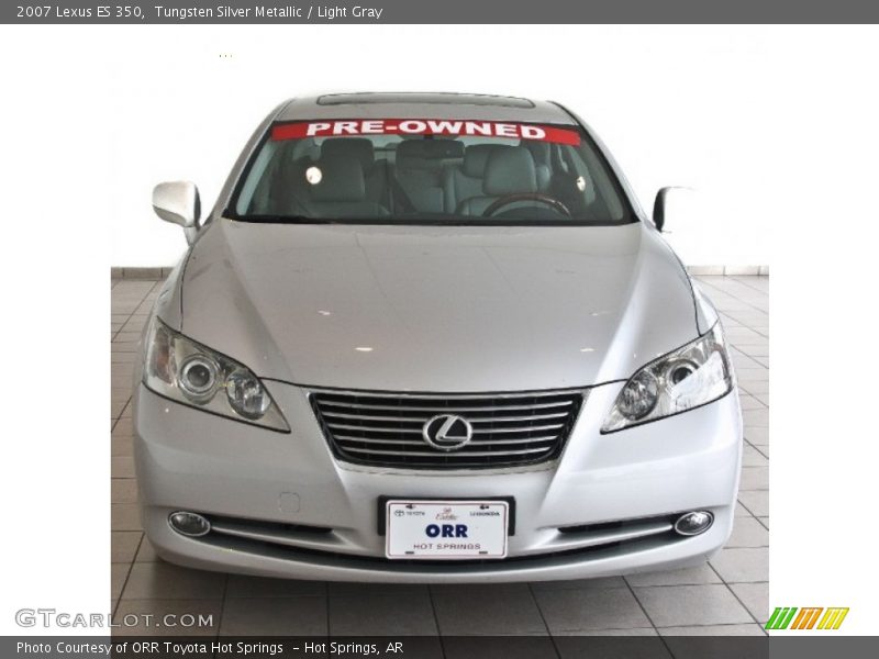 Tungsten Silver Metallic / Light Gray 2007 Lexus ES 350