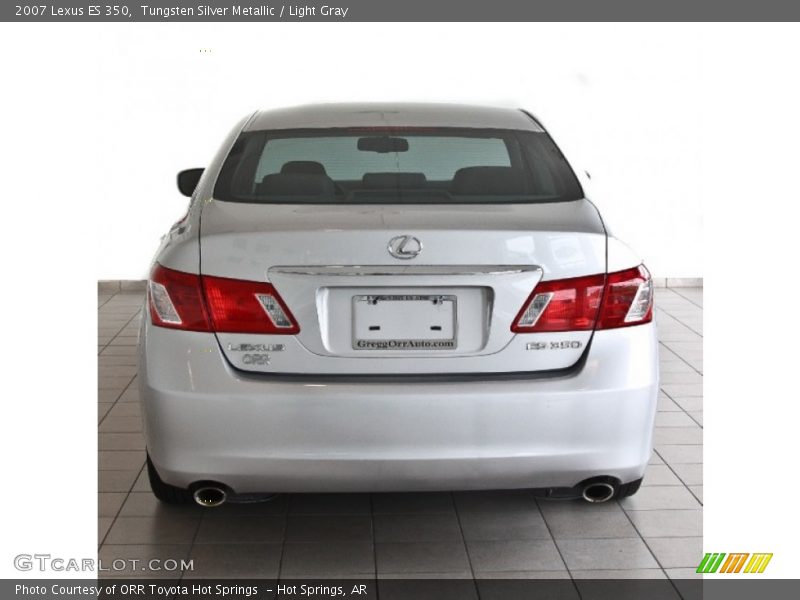 Tungsten Silver Metallic / Light Gray 2007 Lexus ES 350