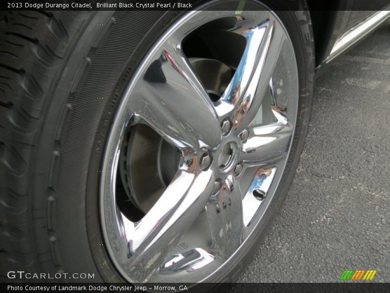 Brilliant Black Crystal Pearl / Black 2013 Dodge Durango Citadel