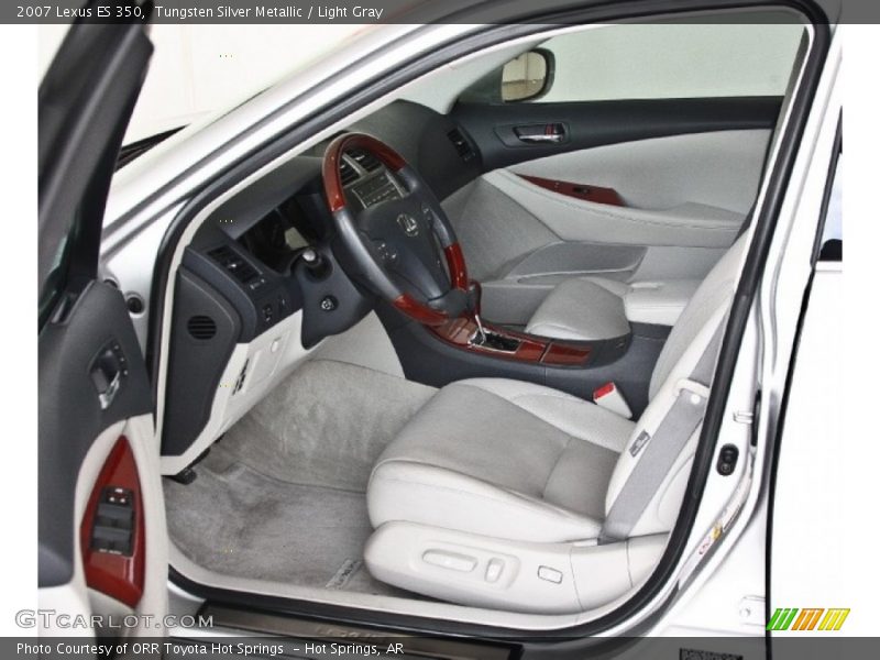 Tungsten Silver Metallic / Light Gray 2007 Lexus ES 350