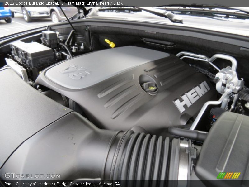 Brilliant Black Crystal Pearl / Black 2013 Dodge Durango Citadel