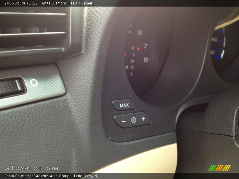 White Diamond Pearl / Camel 2006 Acura TL 3.2