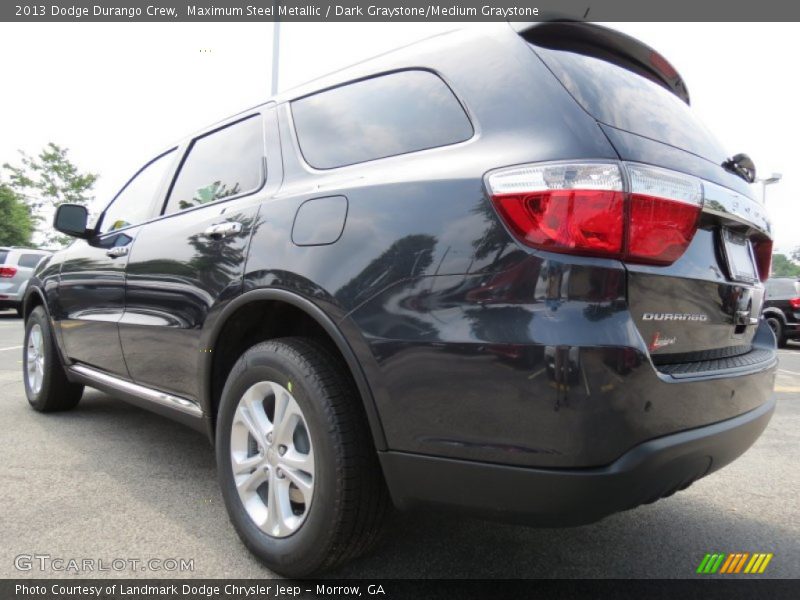 Maximum Steel Metallic / Dark Graystone/Medium Graystone 2013 Dodge Durango Crew
