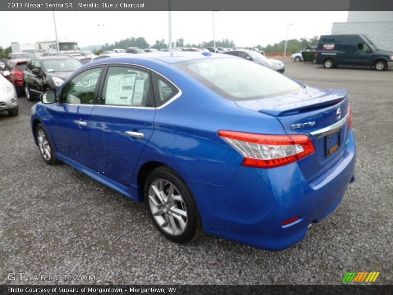 Metallic Blue / Charcoal 2013 Nissan Sentra SR