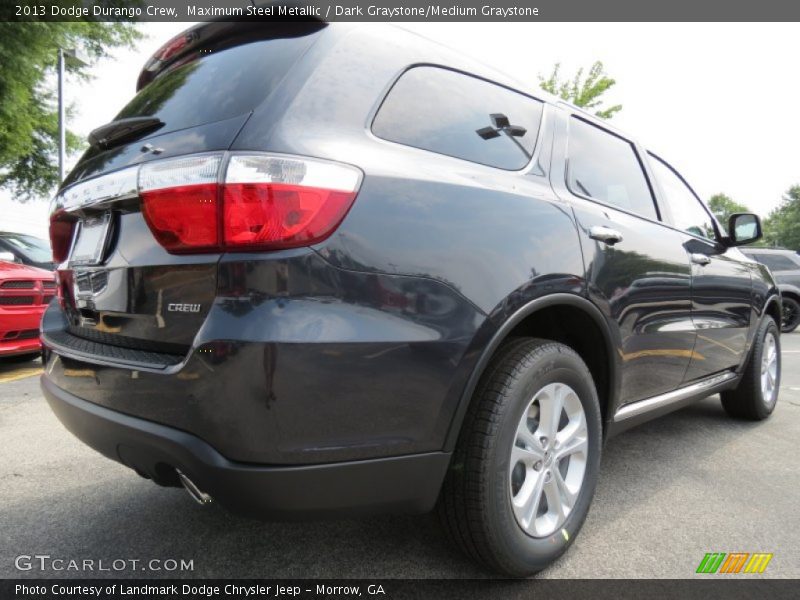 Maximum Steel Metallic / Dark Graystone/Medium Graystone 2013 Dodge Durango Crew