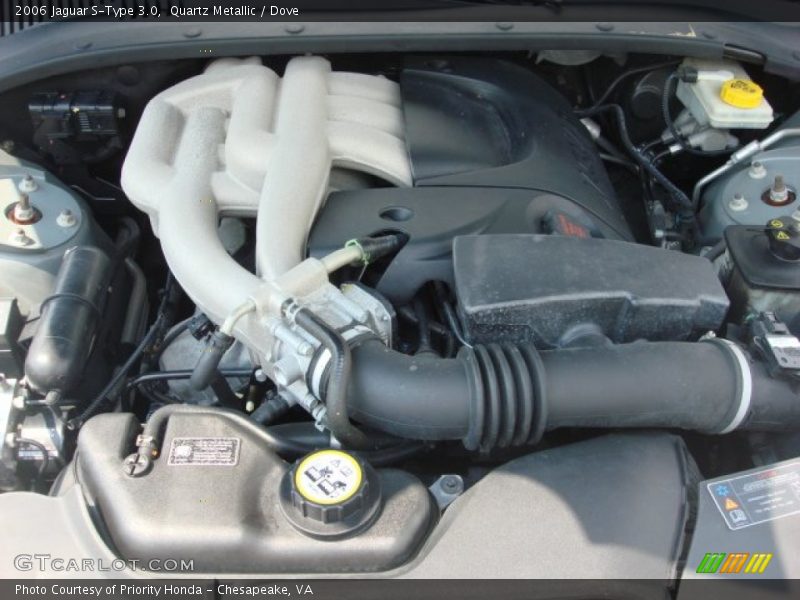 Quartz Metallic / Dove 2006 Jaguar S-Type 3.0