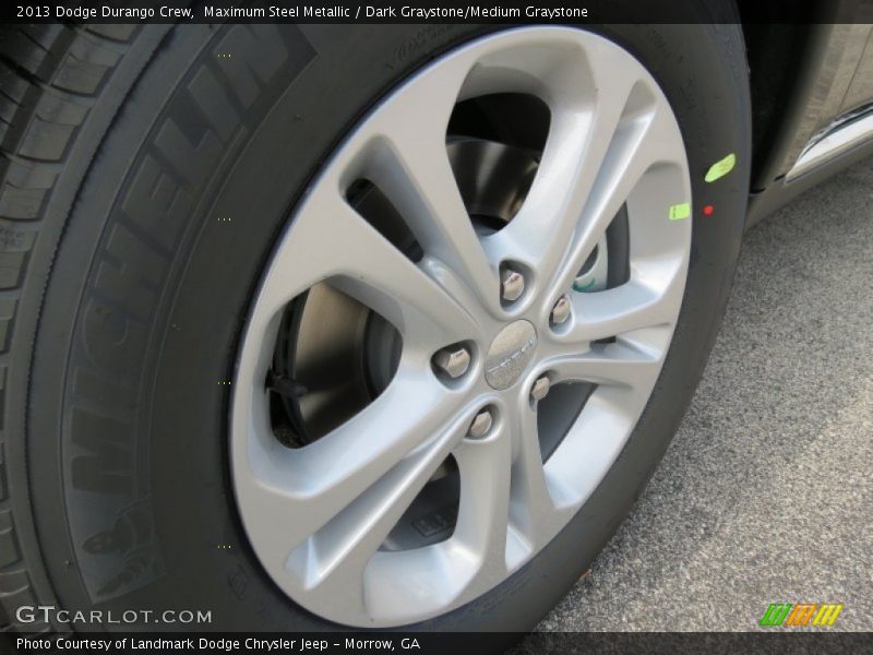 Maximum Steel Metallic / Dark Graystone/Medium Graystone 2013 Dodge Durango Crew