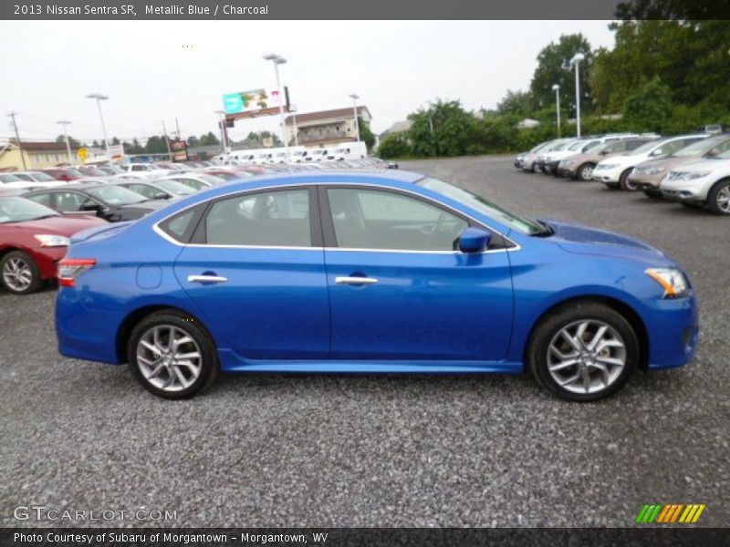 Metallic Blue / Charcoal 2013 Nissan Sentra SR