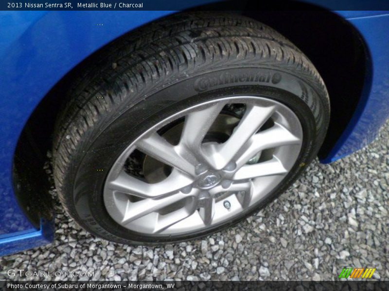 Metallic Blue / Charcoal 2013 Nissan Sentra SR