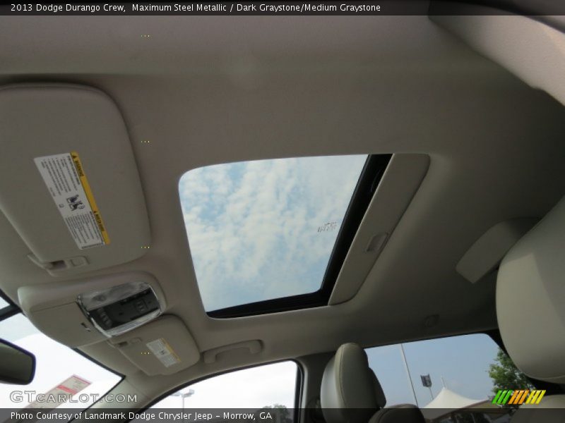 Maximum Steel Metallic / Dark Graystone/Medium Graystone 2013 Dodge Durango Crew