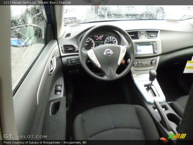 Metallic Blue / Charcoal 2013 Nissan Sentra SR