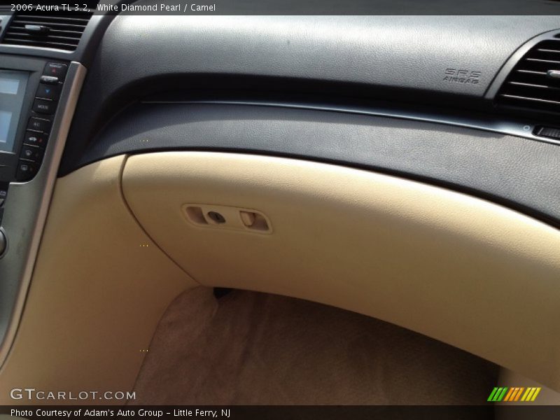 White Diamond Pearl / Camel 2006 Acura TL 3.2