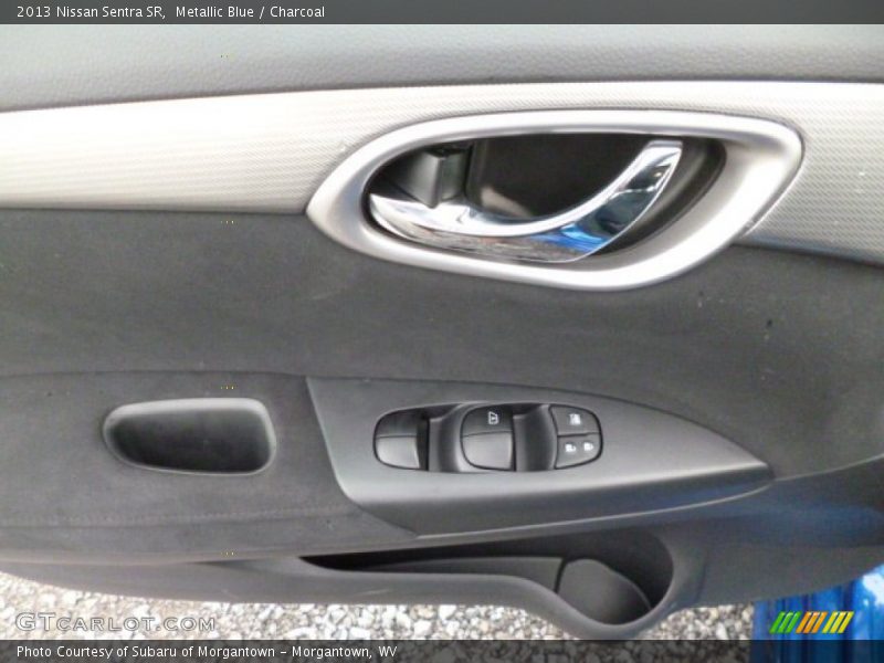 Metallic Blue / Charcoal 2013 Nissan Sentra SR