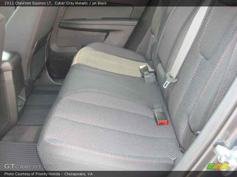 Cyber Gray Metallic / Jet Black 2011 Chevrolet Equinox LT