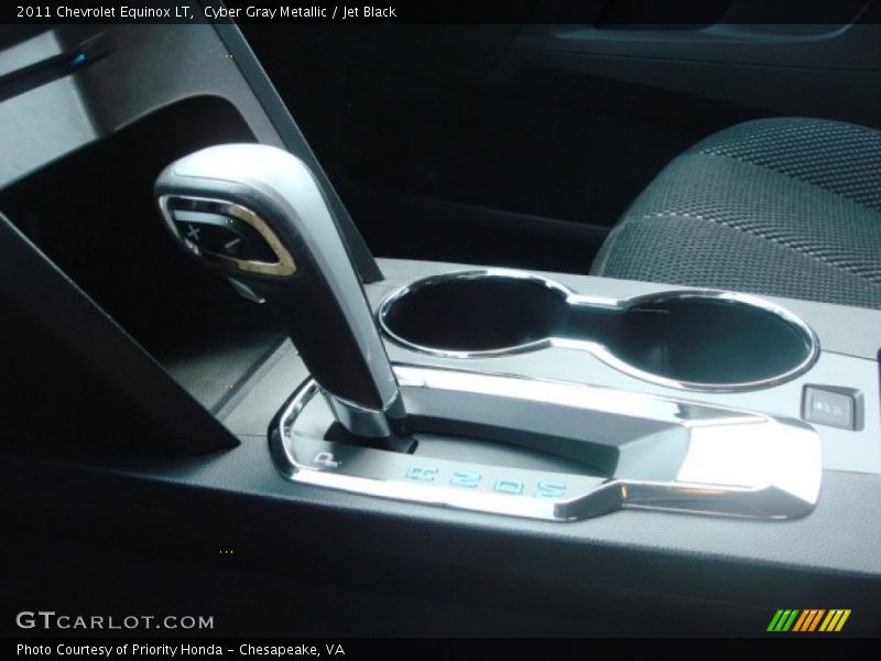 Cyber Gray Metallic / Jet Black 2011 Chevrolet Equinox LT