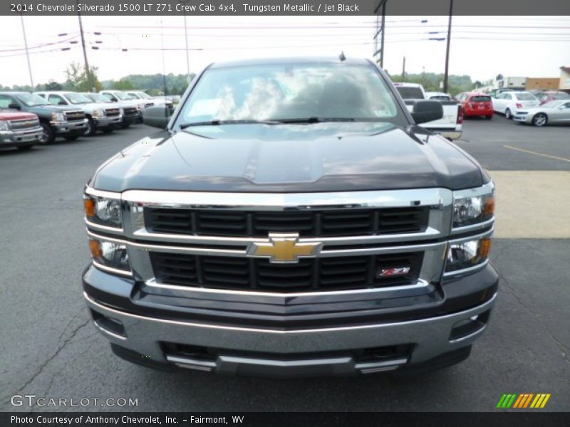 Tungsten Metallic / Jet Black 2014 Chevrolet Silverado 1500 LT Z71 Crew Cab 4x4