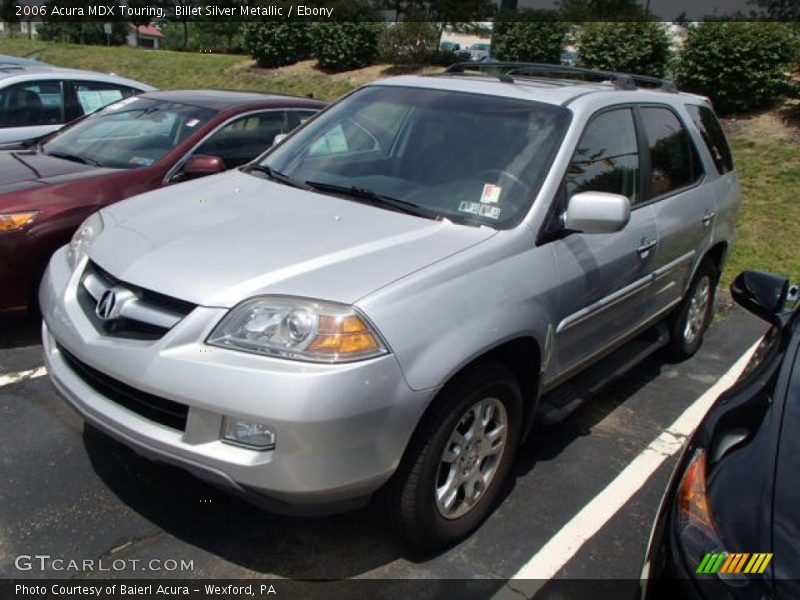 Billet Silver Metallic / Ebony 2006 Acura MDX Touring