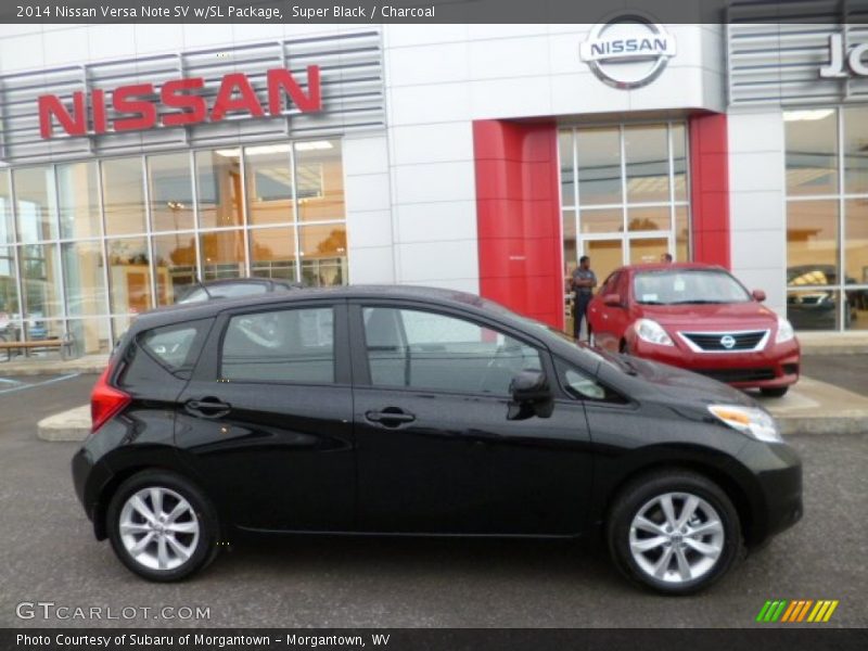 Super Black / Charcoal 2014 Nissan Versa Note SV w/SL Package