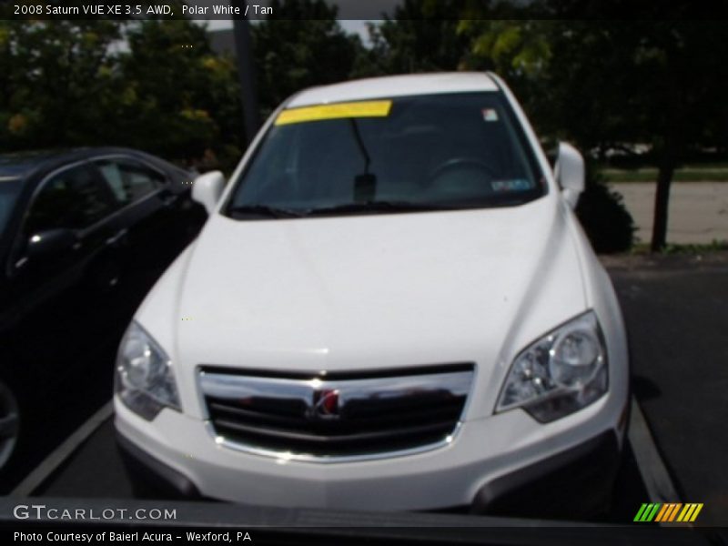 Polar White / Tan 2008 Saturn VUE XE 3.5 AWD