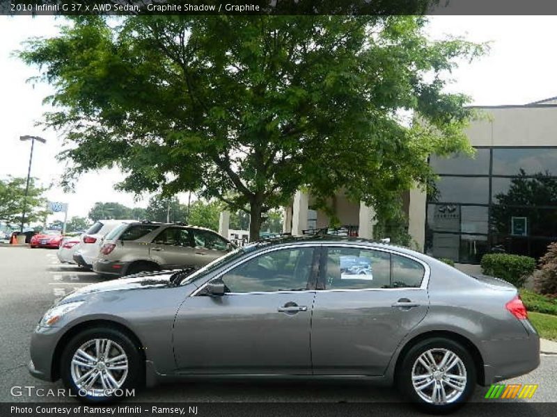 Graphite Shadow / Graphite 2010 Infiniti G 37 x AWD Sedan