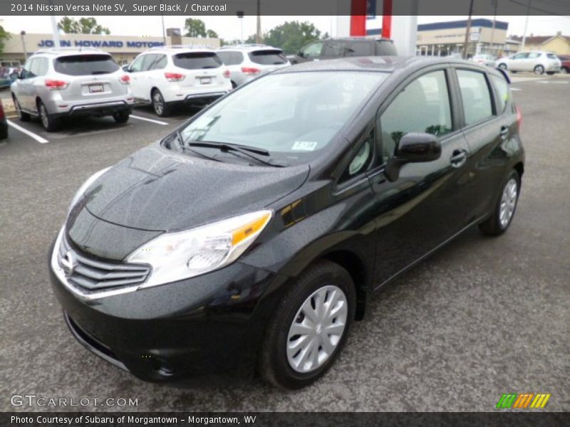 Super Black / Charcoal 2014 Nissan Versa Note SV