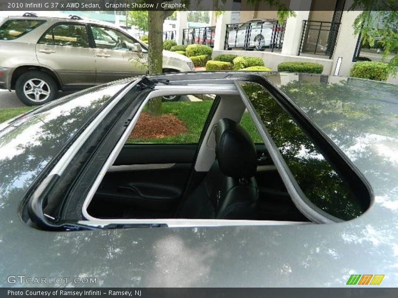 Graphite Shadow / Graphite 2010 Infiniti G 37 x AWD Sedan